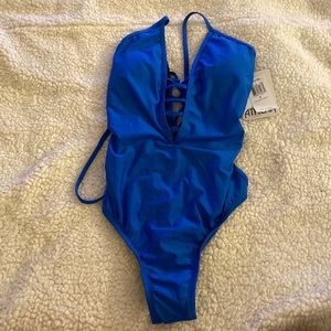 Athena Blue One Piece Swimsuit‎